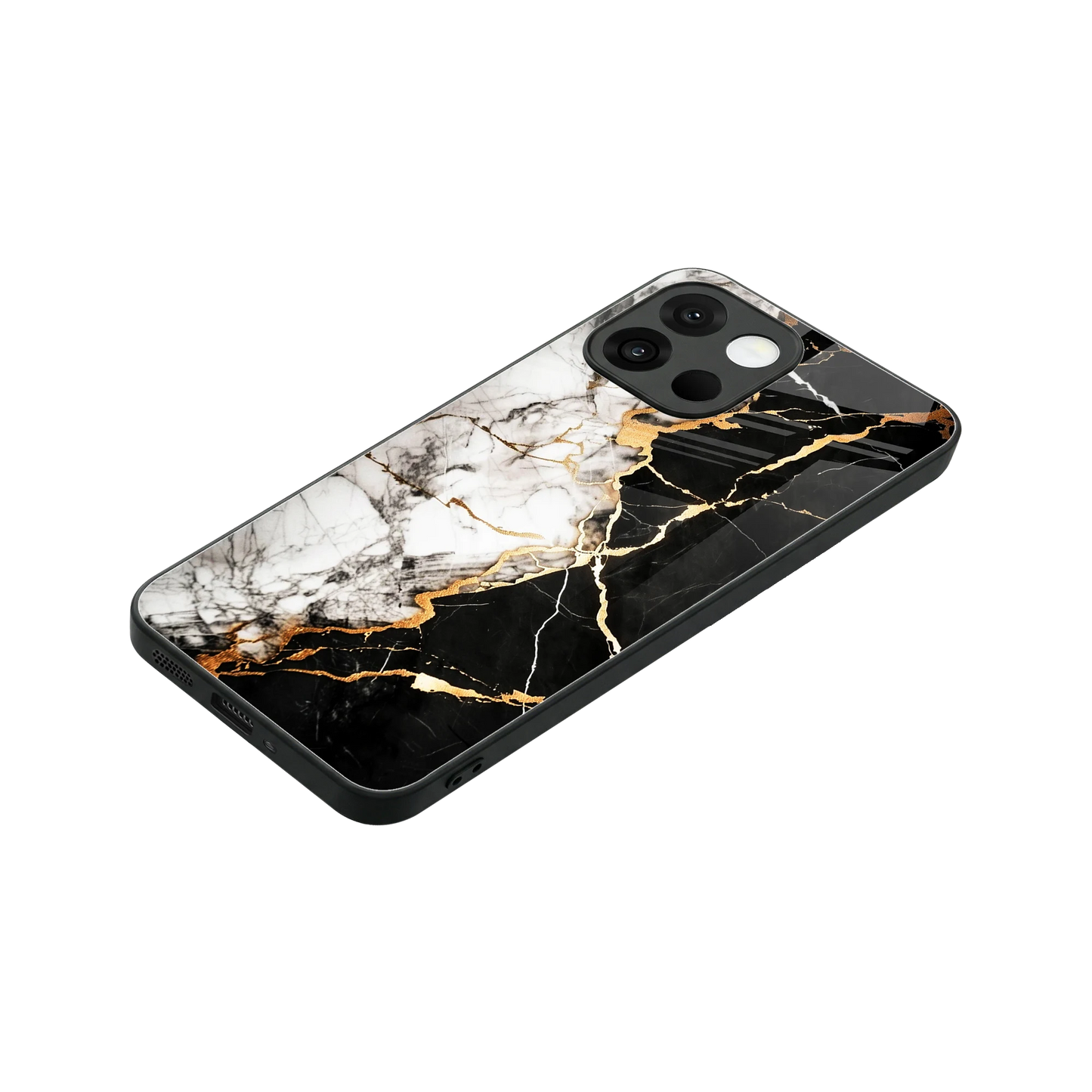 Gilded Marble stylish phone case for oneplus 13s | glossy glass and slim fit