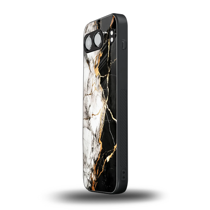 Gilded Marble oneplus nord 4 mobile cover | shockproof glass phone case