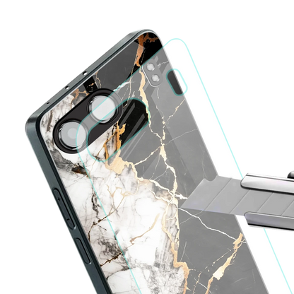 Gilded Marble stylish phone case for oneplus nord 4 | glossy glass and slim fit