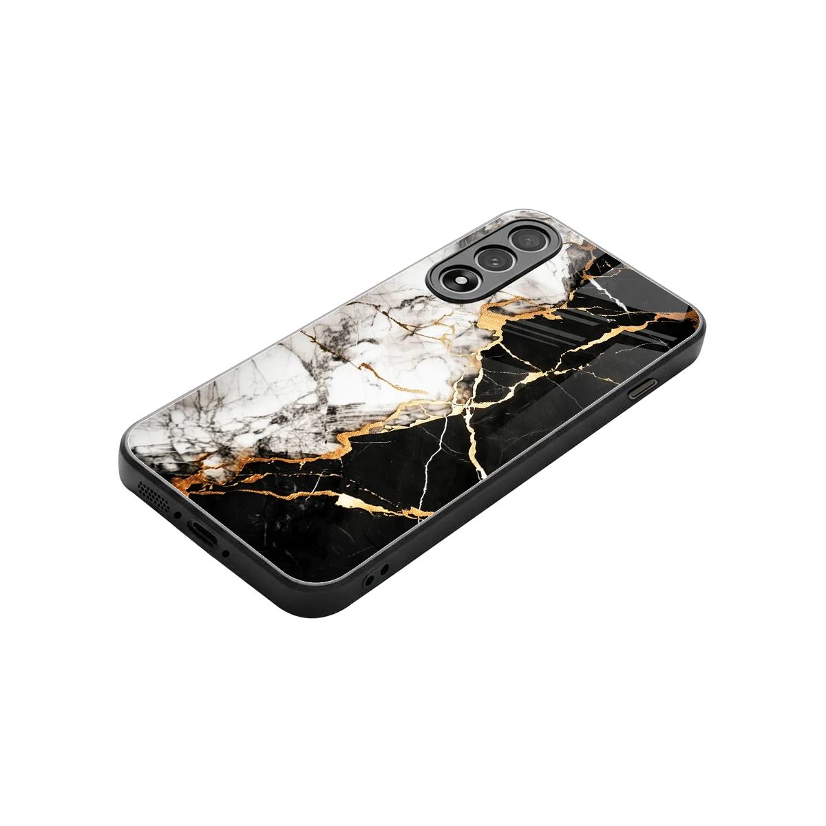 Gilded Marble stylish phone case for oneplus nord 5 | glossy glass and slim fit