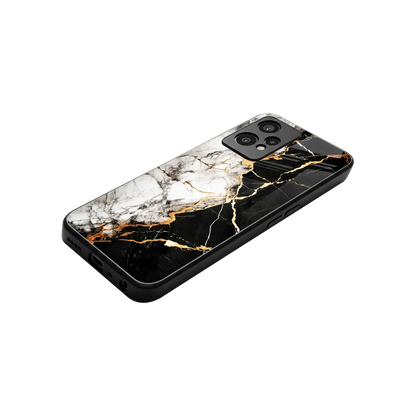 Gilded Marble stylish phone case for oneplus nord ce 2 lite | glossy glass and slim fit