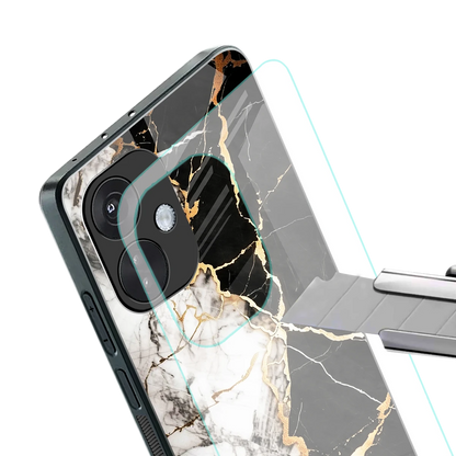 Gilded Marble stylish phone case for oneplus nord ce 3 | glossy glass and slim fit