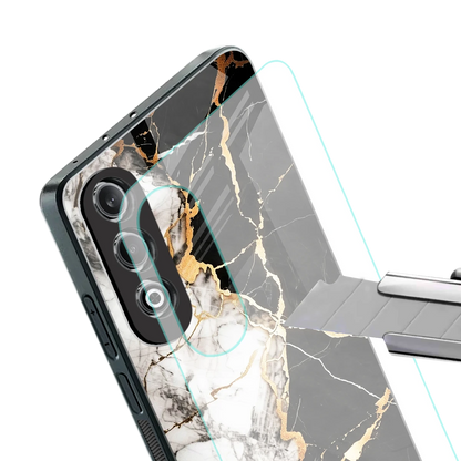 Gilded Marble stylish phone case for oneplus nord ce 4 | glossy glass and slim fit