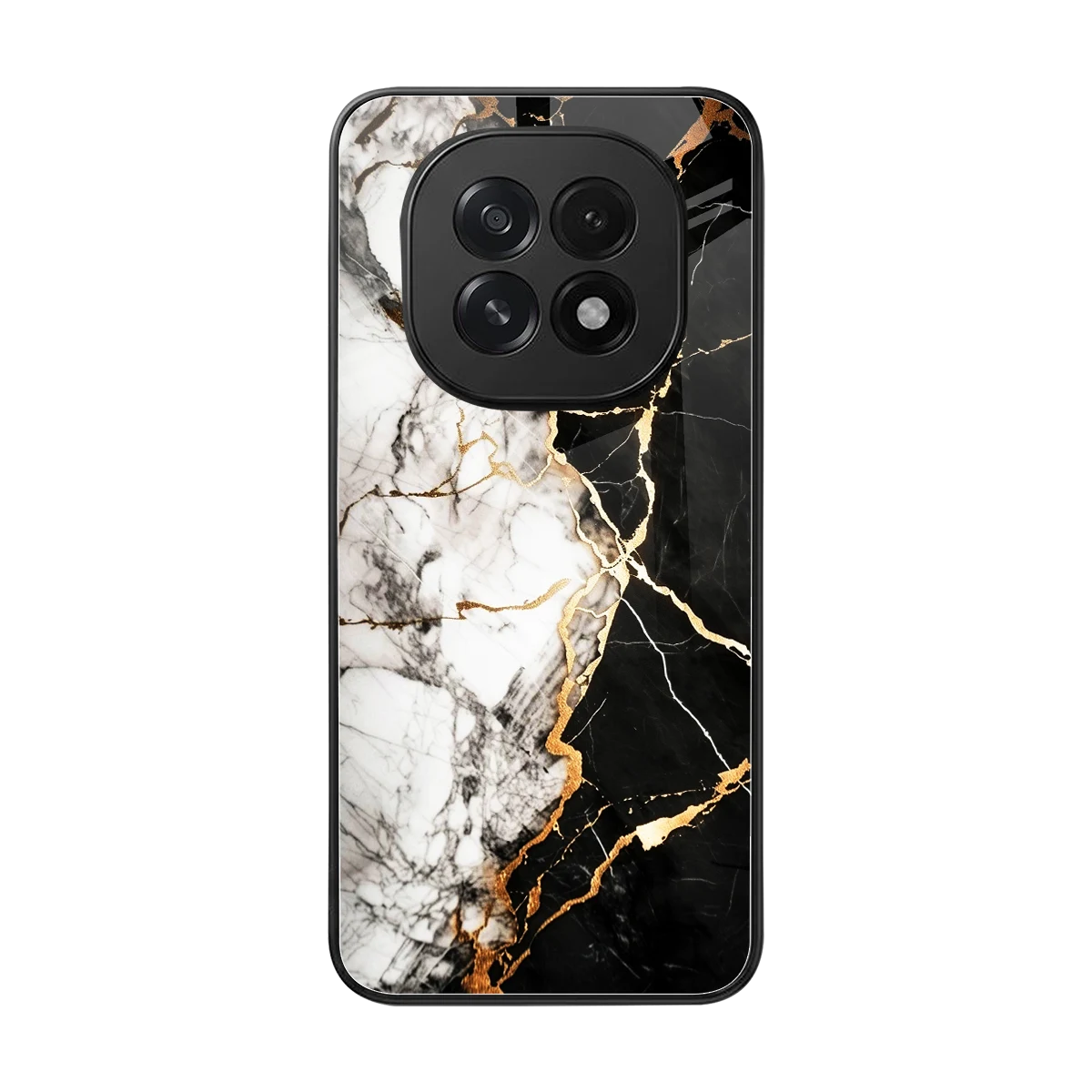 Gilded Marble back phone cover | glass case for oppo f29 5g