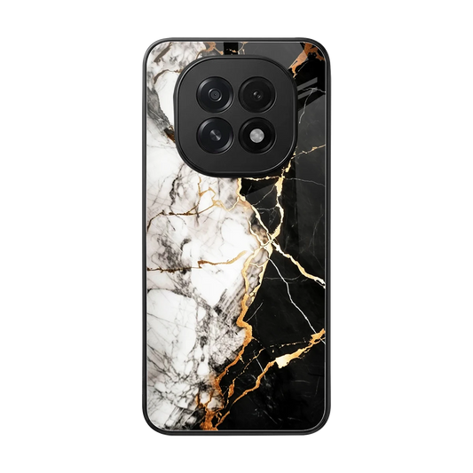 Gilded Marble back phone cover | glass case for oppo f29 5g