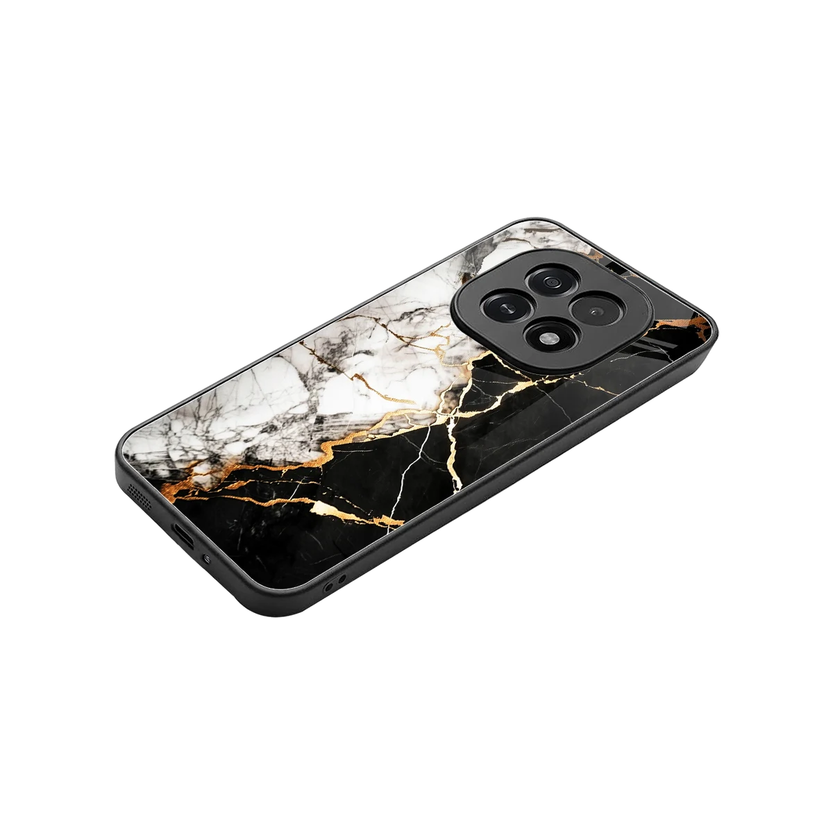 Gilded Marble stylish phone case for oppo f29 5g | glossy glass and slim fit