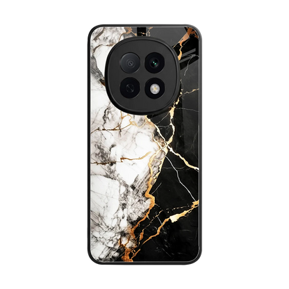 Gilded Marble back phone cover | glass case for oppo f29 pro 5g