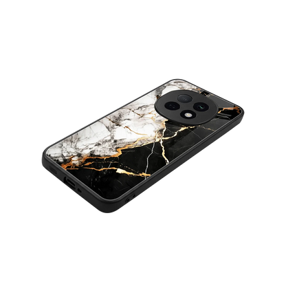 Gilded Marble stylish phone case for oppo f29 pro 5g | glossy glass and slim fit