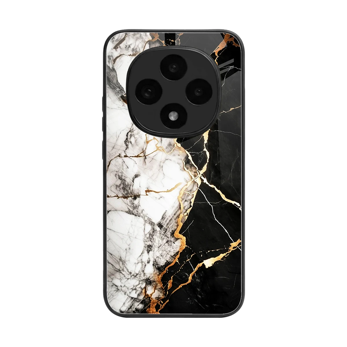 Gilded Marble back phone cover | glass case for oppo f31 pro 5g