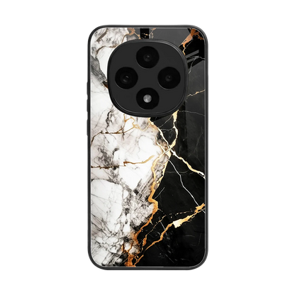 Gilded Marble back phone cover | glass case for oppo f31 pro 5g