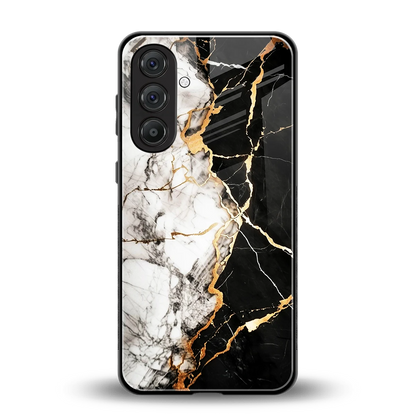Gilded Marble back phone cover | glass case for samsung galaxy a17 5g