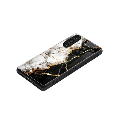 Gilded Marble stylish phone case for samsung galaxy a17 5g | glossy glass and slim fit