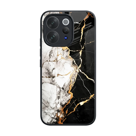 Gilded Marble back phone cover | glass case for vivo v70