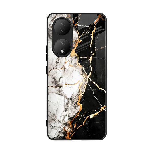 Gilded Marble back phone cover | glass case for Vivo-y100