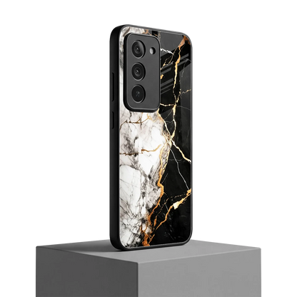 Gilded Marble redmi 15 5g mobile cover | shockproof glass phone case