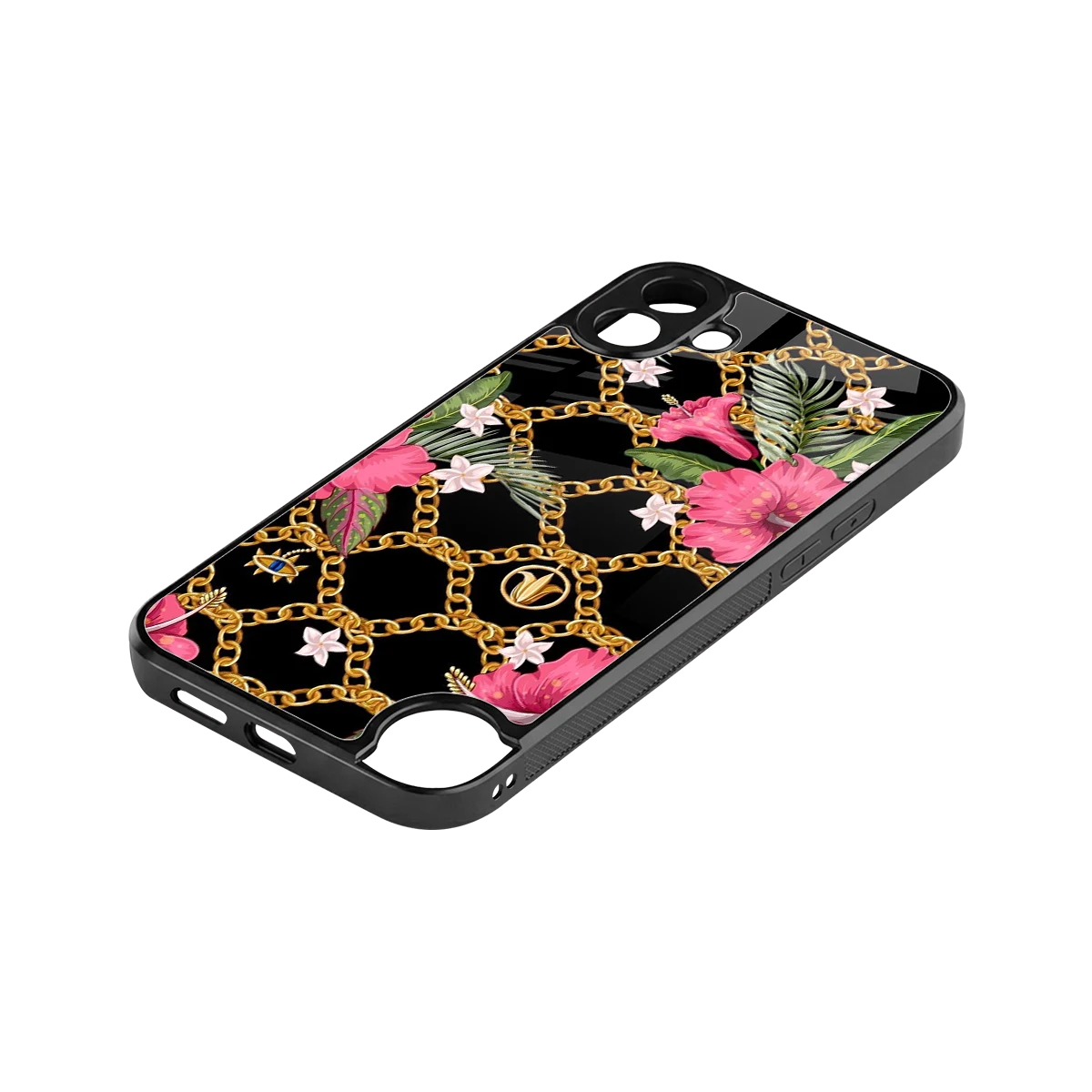 Gilded Petals stylish phone case for cmf nothing phone 1 | glossy glass and slim fit