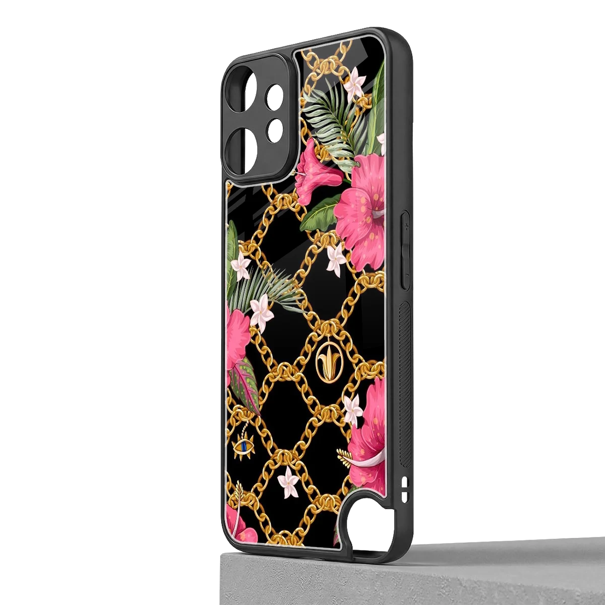 Gilded Petals cmf nothing phone 2 pro mobile cover | shockproof glass phone case