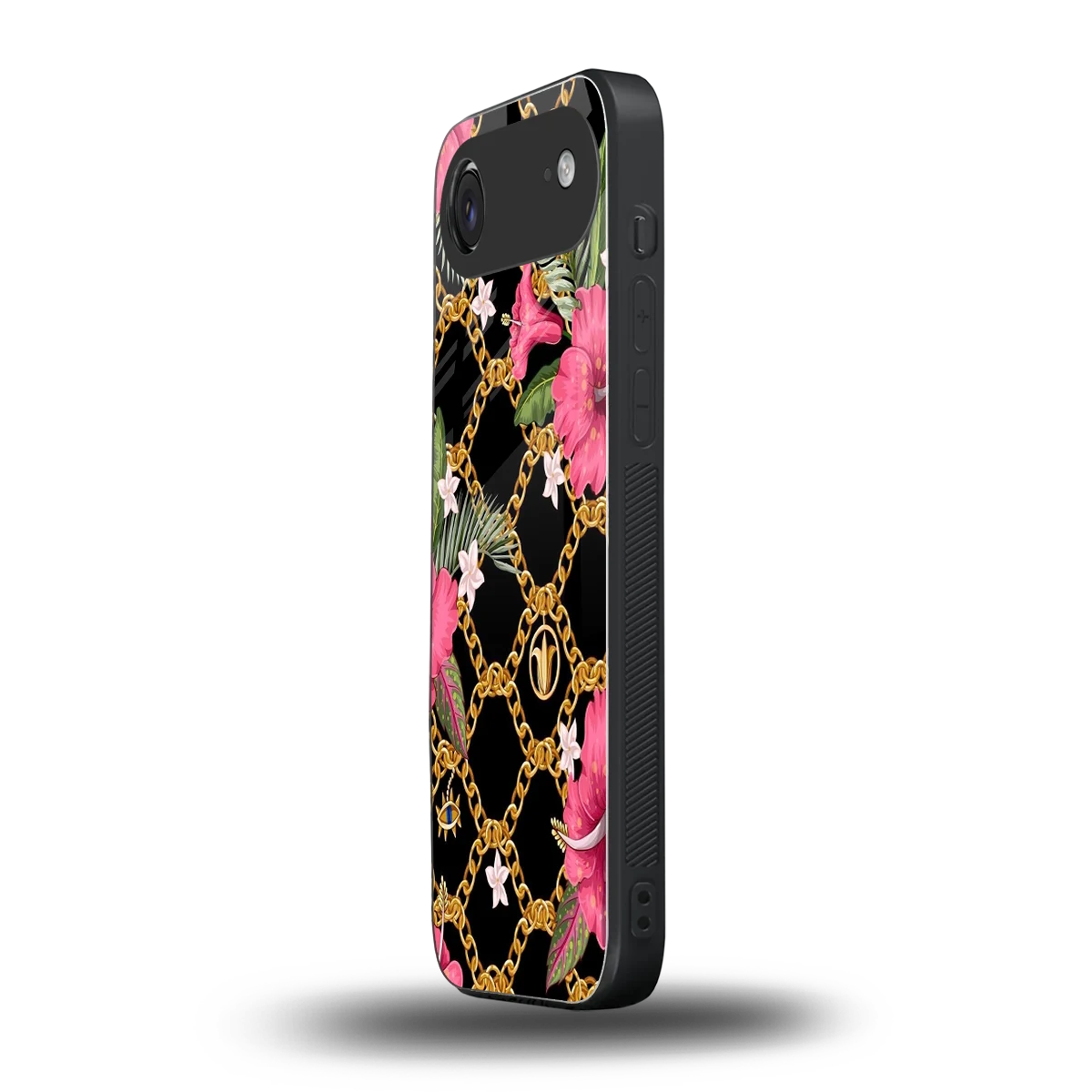 Gilded Petals iphone air mobile cover | shockproof glass phone case