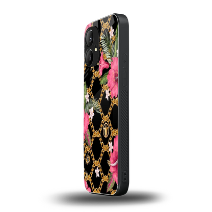 Gilded Petals nothing phone 1 mobile cover | shockproof glass phone case