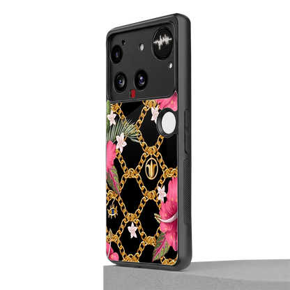 Gilded Petals nothing phone 3 mobile cover | shockproof glass phone case