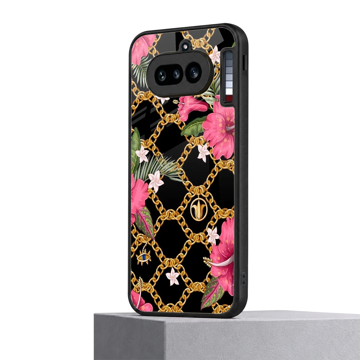Gilded Petals nothing phone 4a mobile cover | shockproof glass phone case