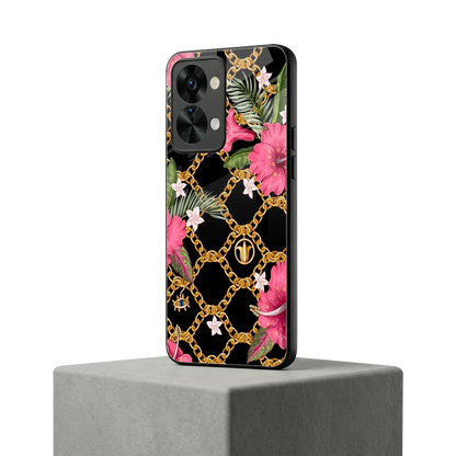 Gilded Petals oneplus nord 2t mobile cover | shockproof glass phone case