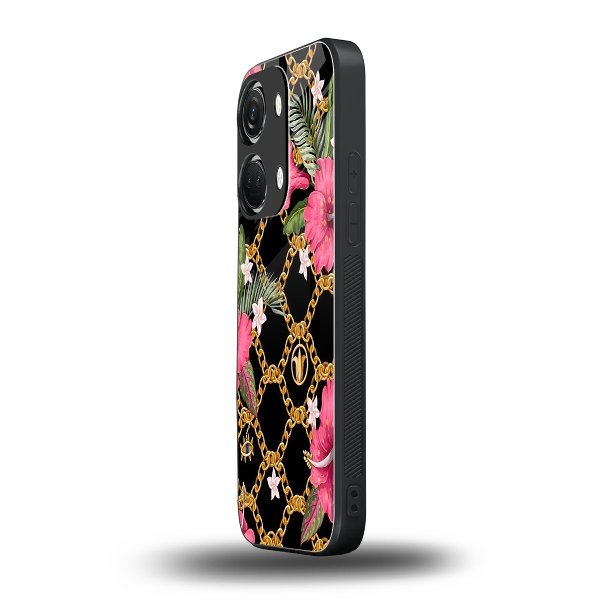 Gilded Petals oneplus nord 3 mobile cover | shockproof glass phone case