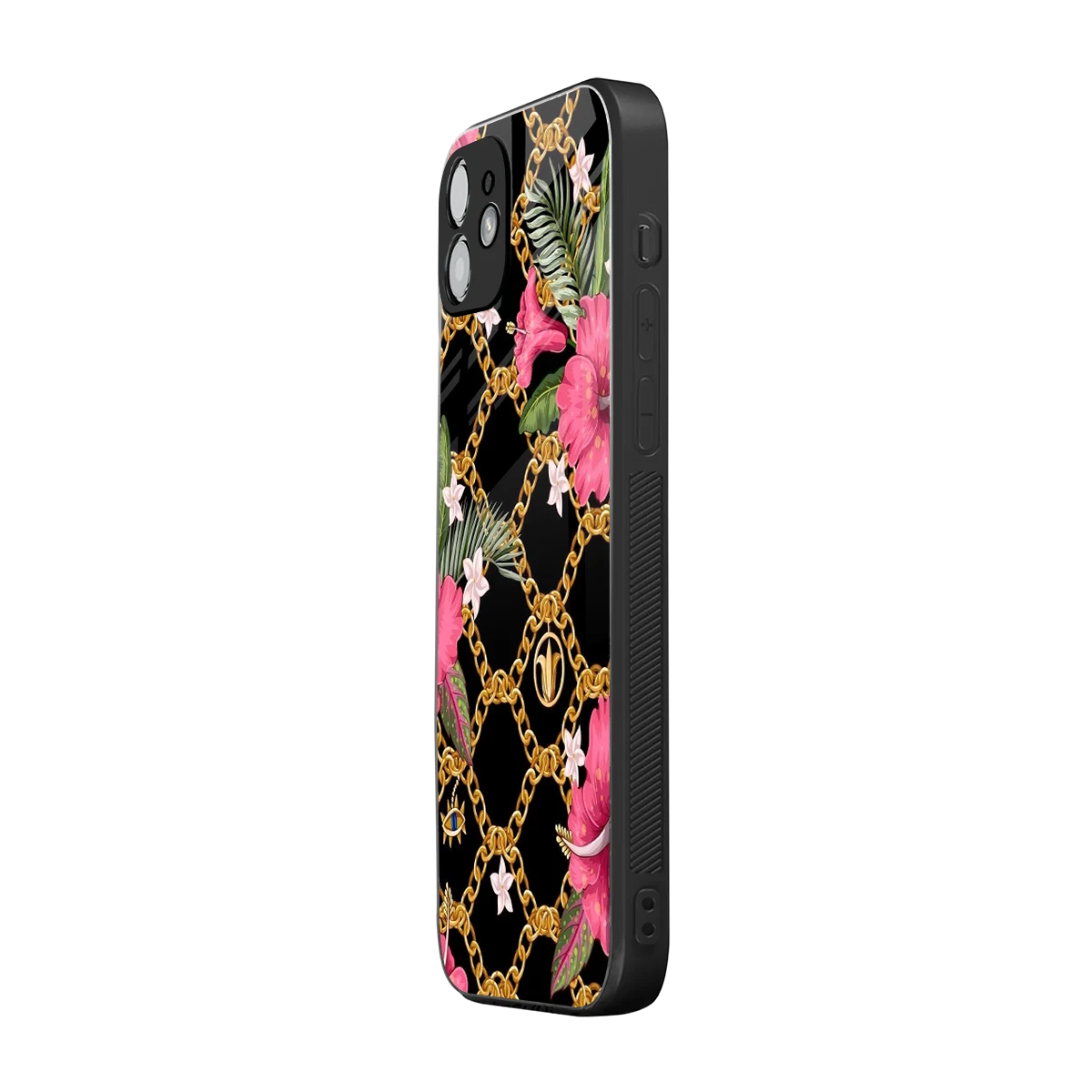 Gilded Petals iphone 11 mobile cover | shockproof glass phone case