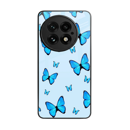 Gimme Butterflies Aesthetic back phone cover | glass case for oneplus 13