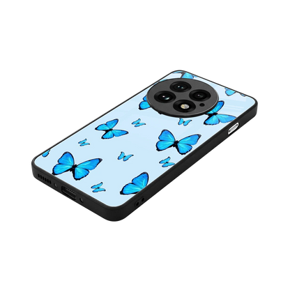 Gimme Butterflies Aesthetic stylish phone case for oneplus 13 | glossy glass and slim fit