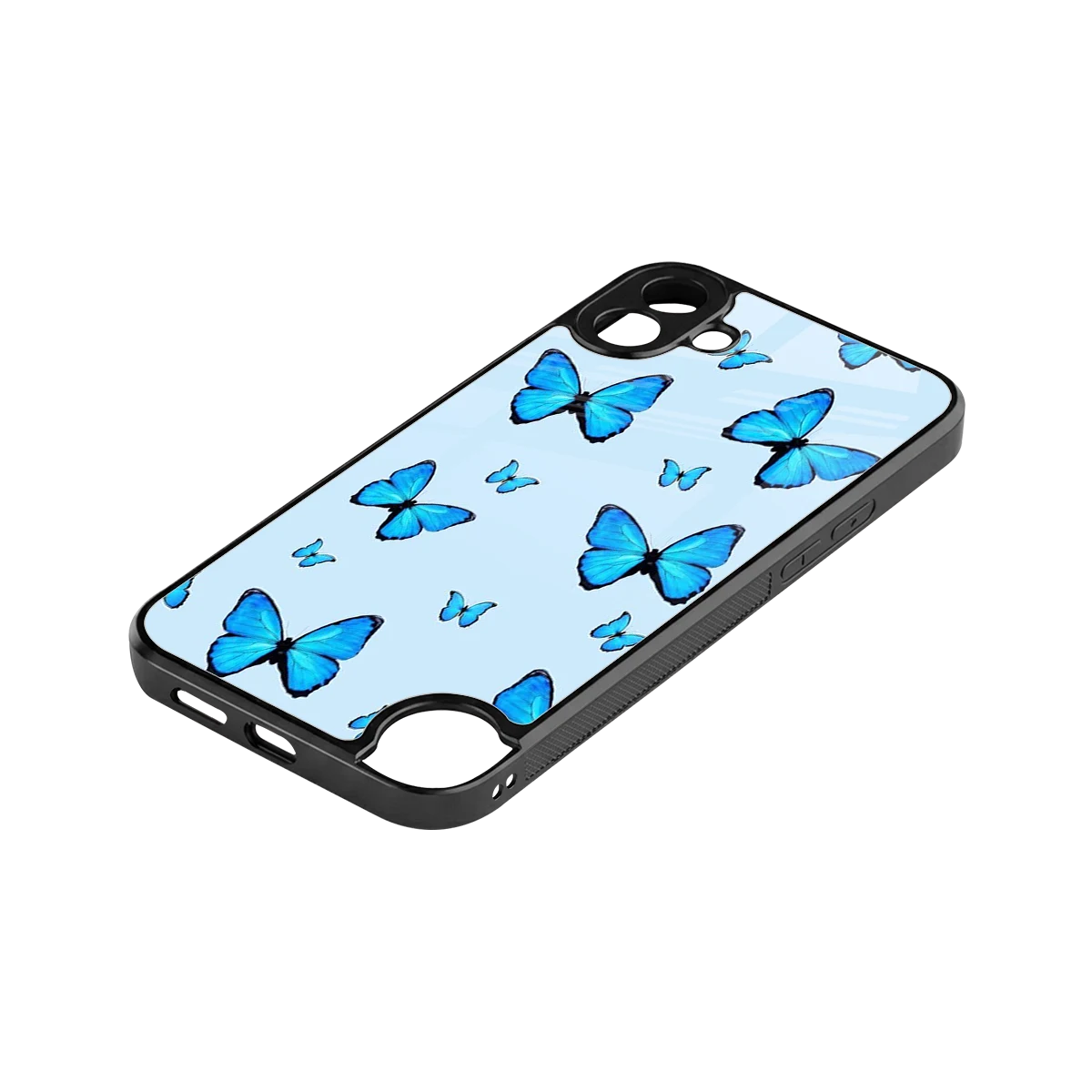 Gimme Butterflies Aesthetic stylish phone case for cmf nothing phone 1 | glossy glass and slim fit