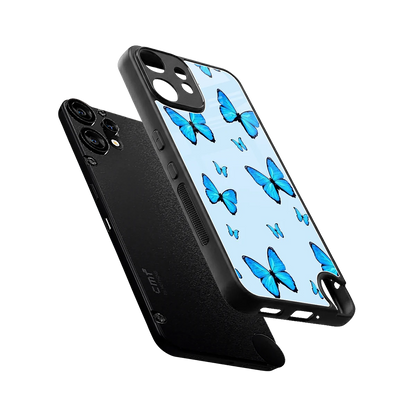 Gimme Butterflies Aesthetic sleek cmf nothing phone 2 pro cover with tempered glass back and TPU edges