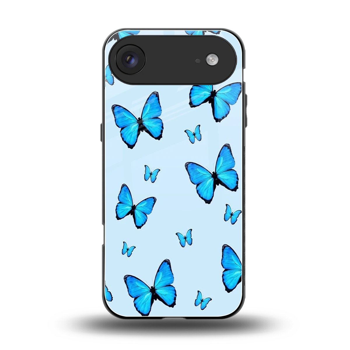 Gimme Butterflies Aesthetic back phone cover | glass case for iphone air