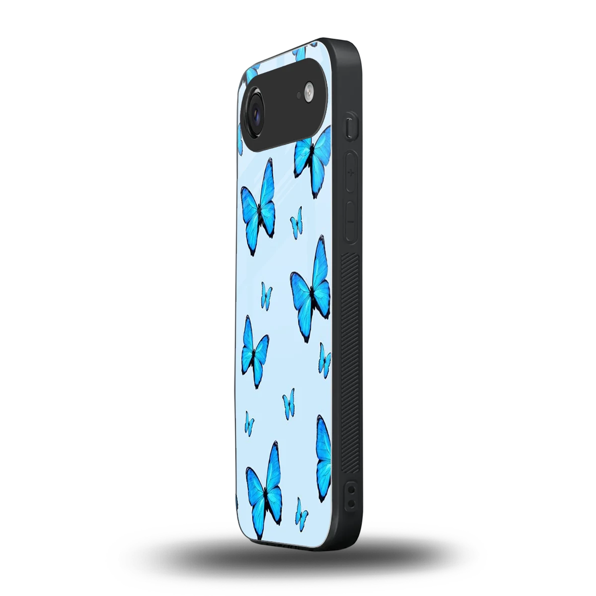 Gimme Butterflies Aesthetic iphone air mobile cover | shockproof glass phone case