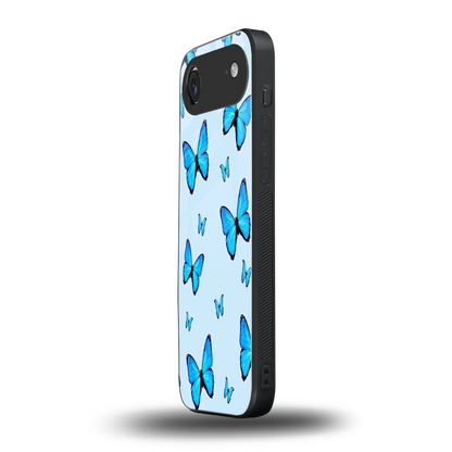 Gimme Butterflies Aesthetic iphone air mobile cover | shockproof glass phone case