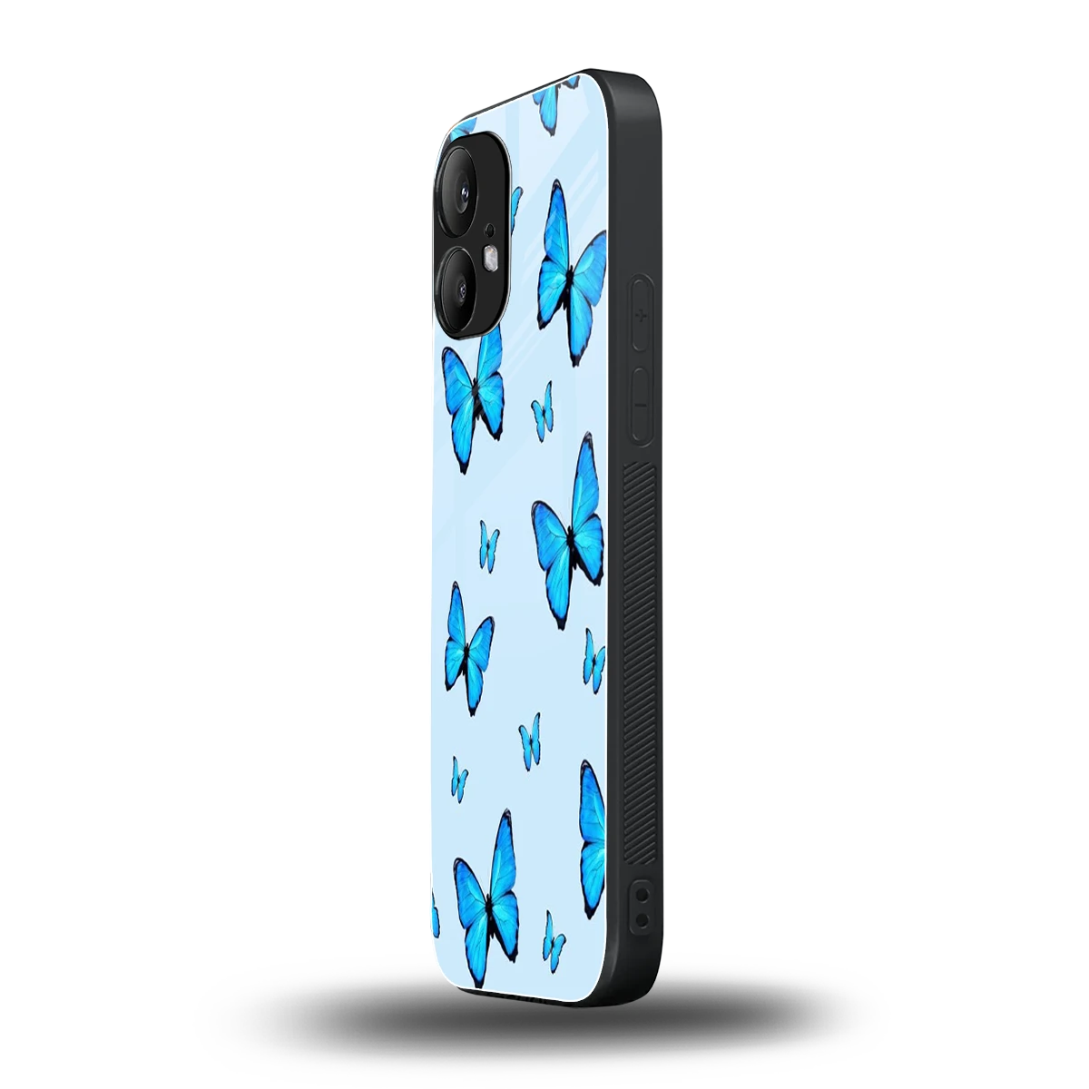 Gimme Butterflies Aesthetic nothing phone 2 mobile cover | shockproof glass phone case