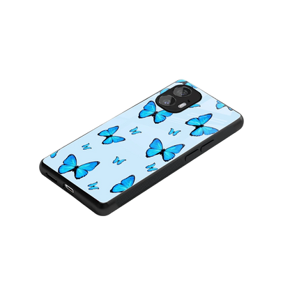 Gimme Butterflies Aesthetic stylish phone case for nothing phone 2 | glossy glass and slim fit