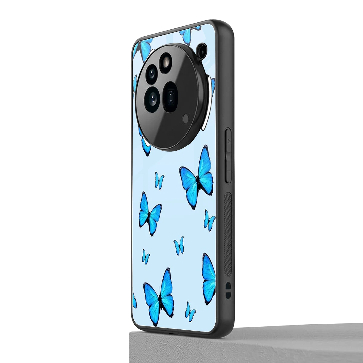 Gimme Butterflies Aesthetic nothing phone 3a pro mobile cover | shockproof glass phone case