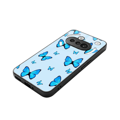 Gimme Butterflies Aesthetic stylish phone case for nothing phone 3a | glossy glass and slim fit