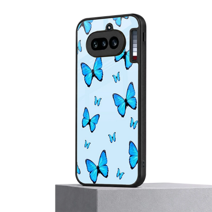Gimme Butterflies Aesthetic nothing phone 4a mobile cover | shockproof glass phone case