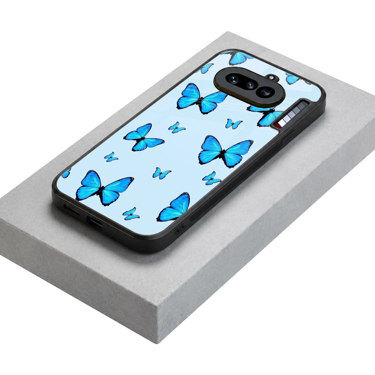 Gimme Butterflies Aesthetic stylish phone case for nothing phone 4a | glossy glass and slim fit