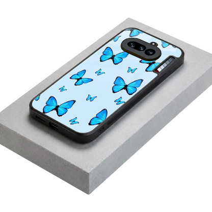 Gimme Butterflies Aesthetic stylish phone case for nothing phone 4a | glossy glass and slim fit