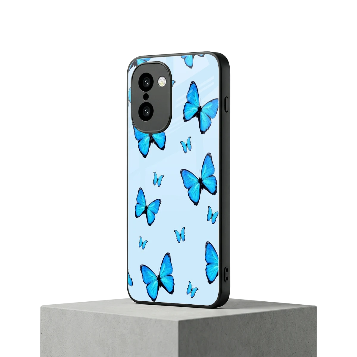 Gimme Butterflies Aesthetic oneplus 15r mobile cover | shockproof glass phone case