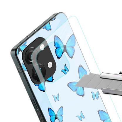 Gimme Butterflies Aesthetic stylish phone case for oneplus nord 3 | glossy glass and slim fit