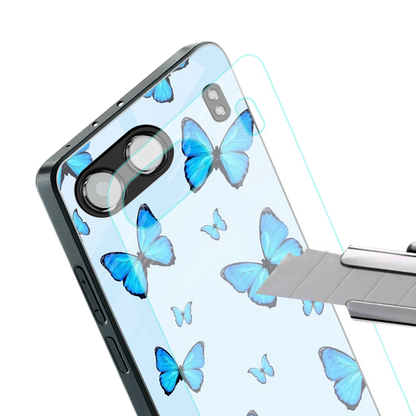 Gimme Butterflies Aesthetic stylish phone case for oneplus nord 4 | glossy glass and slim fit