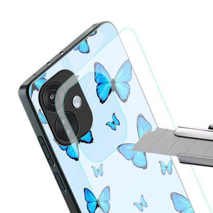 Gimme Butterflies Aesthetic stylish phone case for oneplus nord ce 3 | glossy glass and slim fit