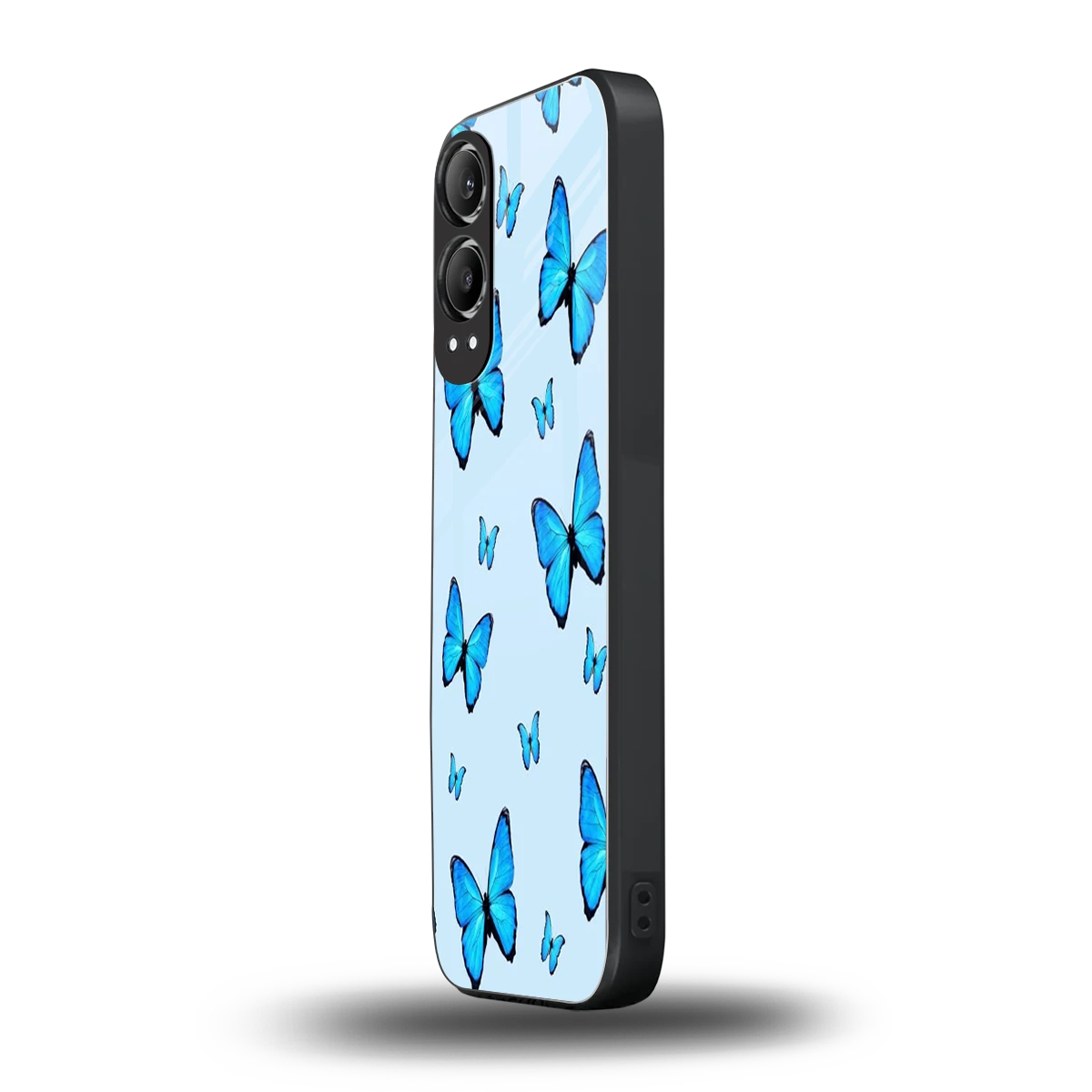 Gimme Butterflies Aesthetic oneplus nord ce 4 lite mobile cover | shockproof glass phone case