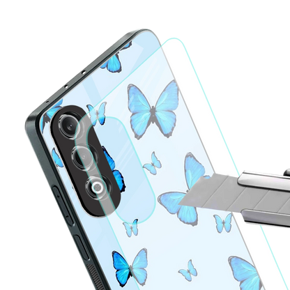 Gimme Butterflies Aesthetic stylish phone case for oneplus nord ce 4 | glossy glass and slim fit