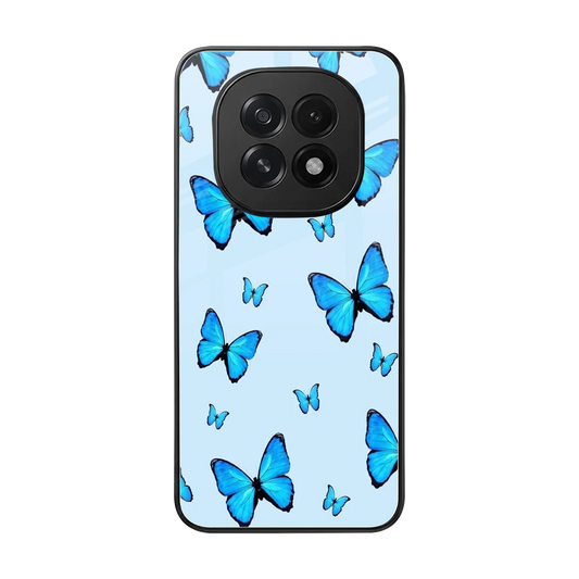 Gimme Butterflies Aesthetic back phone cover | glass case for oppo f29 5g