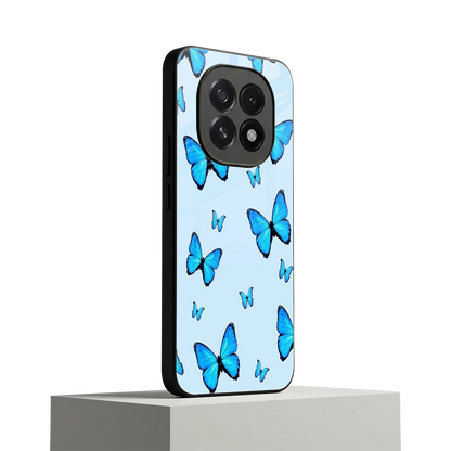 Gimme Butterflies Aesthetic oppo f29 5g mobile cover | shockproof glass phone case